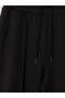 Özmarka New Season Black Soft Touch Women's Sweatpants - 6