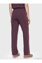 Vizyon New Season Plum Elastic Waist Soft Touch Women's Sweatpants - 4