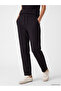 Özmarka New Season Black Soft Touch Women's Sweatpants - 2