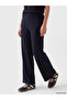 Özmarka New Season Navy Blue Soft Touch Women's Sweatpants - 2