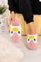 Women's Penguin Figured Plush House Slippers Closed Toe Comfortable Sole Dowry Gift House Slippers Stc1353 - 3