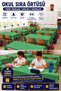 10-Piece School Desk Cover, Elastic, A-Quality Fabric, Stain-Resistant - 2