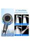 High Pressure Shower Head with Filter – Water Saving Hand Shower with On/Off Switch, Pet Bath & Bathroom Cleaning Tool, Adjustable Spray Settings, Eco-Friendly - 2