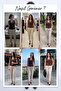 Women's Sleeveless Knitwear Buttoned V-Neck Classic Vest White, Black, Brown, Green - 8