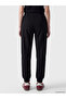 Black Women's Thick Jogger Sweatpants - 3