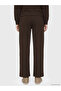 Özmarka New Season Brown Soft Touch Women's Sweatpants - 4
