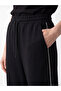 Özmarka New Season Black Stripe Detailed Soft Touch Women's Sweatpants - 3