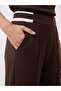 Özmarka New Season Brown Soft Touch Women's Sweatpants - 3