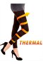 Women's Thermal (200 Denier) Tights Socks - Brown