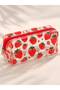 Strawberry Patterned Makeup Bag