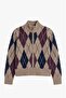 Mink Keyla Baklava Patterned Cardigan
