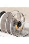 Pots and Pans Organiser, Expandable Cookware Rack, Stainless Steel and HIPS, Adjustable Compartments - 6