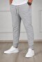 Unisex Regular Fit Ribbed Cuffs Black, Grey, Navy Blue, Anthracite Color Sweatpants, Sports Sweatpants