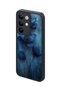 C85 5g Compatible Blue Flower Patterned Camera Protected Shockproof Case - 5