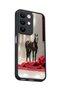 C85 5g Compatible Black Horse Patterned Camera Protected Shockproof Case - 6
