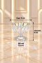 Rose Series Footed Glass Bowl 50 ml Rainbow Iridescent - 2
