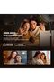 Biseks Ring Lamp with Stand/Mobile Phone Holder/Timer Full Screen Display 3000-6500K 15W Led Selfie Light Panel for - 4