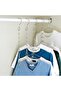 Saving Hangers, 5 Pack with 10 Slots Vertical Foldable Metal Hanger, Magic Foldable Multiple - 5