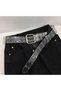 Eyelet Unisex Gothic Belt - 2