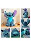 30 cm Furry Stitch Plush Toy – Soft, Long-Haired, Adorable Sleeping and Playmate - 2
