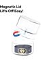 1Pack Belt Organizer, Clear Acrylic Stackable Belt Storage Box for Closet and Drawer, 4 La - 4