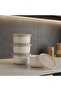 Lucca 4-Piece Storage Container Set - Beige - 10 cm