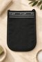 Medium Thick Washcloth Black 25 X 18 cm – Traditional Body and Bath Washcloth - 2