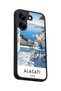X8 Pro Compatible Alaçatı Patterned Camera Protected Shockproof Case - 6