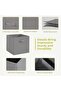 Doreco Storage Boxes 11X11, Set of 6 Foldable Cube Storage Boxes, Fabric Closet Organizers B - 7