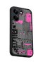 X8 Pro Compatible Pink Cat Patterned Camera Protected Shockproof Case - 6