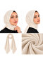 Women's Plain Scarf Hijab Daily Simple Stylish Comfortable Use - 2