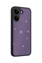 X8 Pro Compatible Purple Patterned Camera Protected Shockproof Case - 2