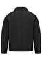 Men's Textured Jacket Classic Collar Zipper Snap Pocket Coat&Jacket - 5