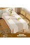 Baborech Rectangular Tablecloth Cotton Linen Table Cloth Wrinkle Resistant Kitchen Table Cover Soft Tablecloth - 4