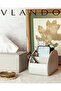 Leather Remote Control Holder - Large Remote Control Caddy - Desktop Organizer with 5 Compart - 5