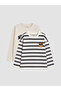 Boy's Striped T-Shirt 2-Pack