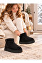 Children's Winter Platform Sole Mini Boots Warm and Comfortable Daily Model - 2