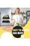 2 PCS Magnetic Spice Rack, Fridge Shelf and Refrigerator Organizer, Side Mount Storage Holde - 7