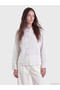Esvab • Modern & Distinctive Chinese Buttoned Linen-Look Women's Shirt - 2
