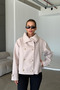 High Collar Double Breasted Soft Anti-Pilling Cashmere Fabric Women's Cashmere Coat Jacket - 2