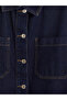 Belted Women's Jean Jacket - 3
