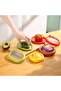 4pcs Silicone Fruit Storage Containers Sealed Fruit and Vegetable Storage Box Fresh Preservat - 6