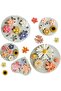 5 Pcs Grey Flower Molds, Durable Soft Daisy Design Mould, Muti-Functional Decorative Silicon