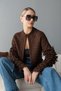 Tassel and Fringe Detailed Crew Neck Crop Knitwear Cardigan Aw26Hi0038 - 2