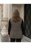 Baklava Karyağdi Pattern Steel Knit Classic Knitted Women's Vest - 2