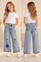 Girls Star Pants Jeans Blue 5-14 Years - 2
