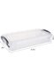 2Pcs Stackable Plastic Pencil Box with Latching Lids & Handle - Versatile Storage Organize - 6
