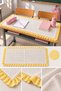 45×63 cm Ruffled School Tablecloth-Activity Cover