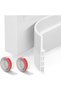 قطعتان من مانع تسرب الهواء تحت الباب، عازل للصوت