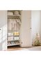 4 Pack Clear Stackable Storage Drawers Organizer with Handles - 2